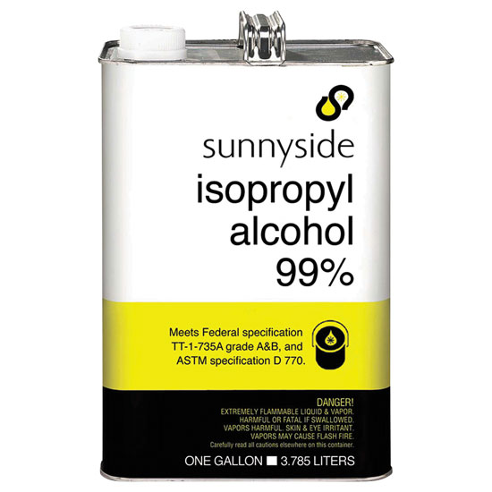 SUNNYSIDE 99% ISOPROPYL ALCOHOL GALLON