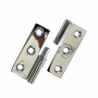 SEA DOG HINGE TAKE APART LEFT CHROME BRASS 1-1/2" X 2" PAIR
