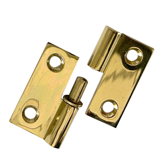SEA DOG HINGE TAKE APART LEFT BRASS 1-1/2" X 1-1/2" PAIR