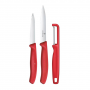 VICTORINOX SWISS CLASSIC PARING KNIFE SET WITH I-PEELER (3-PIECE SET)