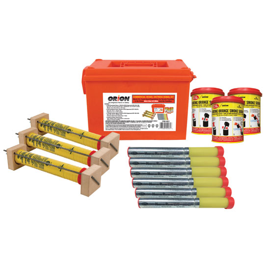 ORION 50+ MILE COMMERCIAL VESSEL DISTRESS SIGNAL FLARE KIT