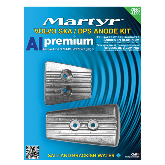 MARTYR&TRADE; VOLVO PENTA SXA/DPS ANODE KIT