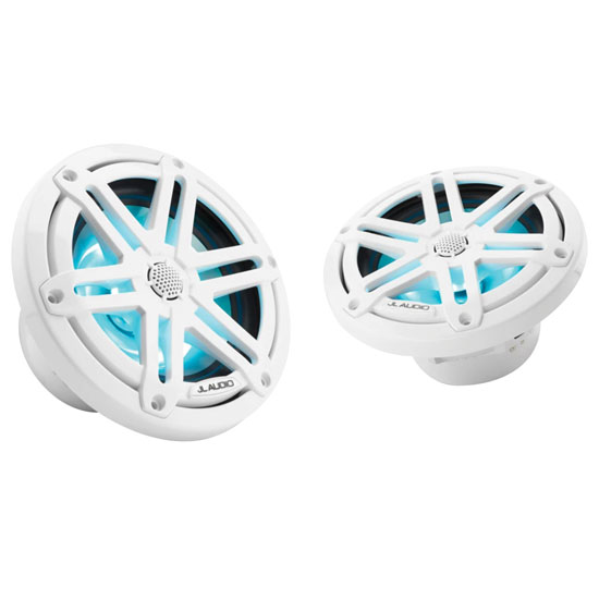 GARMIN&REG JL AUDIO&REG RGB SPORT M3 WHITE MARINE SPEAKERS 6.5" (PAIR)