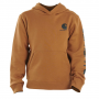 CARHARTT BOYS' HOODED BROWN SWEATSHIRT