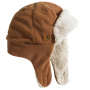 CARHARTT KIDS' BROWN SHERPA LINED BUBBA HAT ONE SIZE