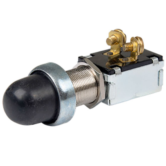 BEP 1001503 SPST MOISTURE SEALED PUSH BUTTON SWITCH WITH WIRE LEADS 2