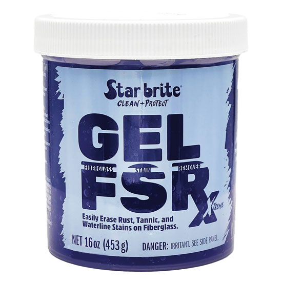 STAR BRITE&REG GEL FSR XTREME FIBERGLASS STAIN REMOVER 16 OZ