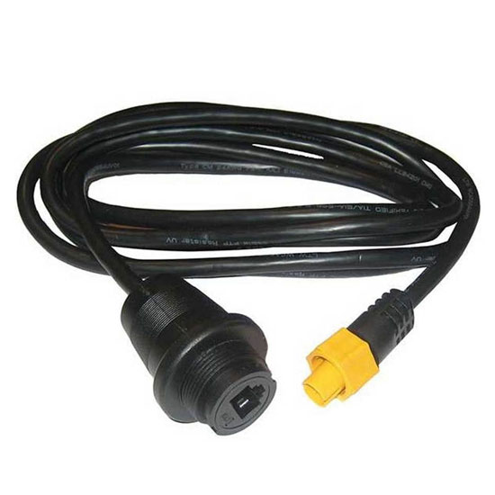 SIMRAD ETHERNET ADAPTER CABLE YELLOW 5 PIN MALE TO RJ45 FEMALE 6.5'