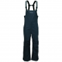 VALLATION DARK RAIN BIB PANTS 400D NYLON OXFORD BLACK