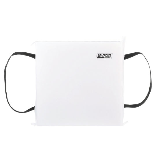 SEACHOICE THROWABLE WHITE TYPE IV USCG FOAM SAFETY CUSHION