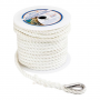 SEA DOG TWISTED 3-STRAND NYLON ANCHOR LINE 3/8" X 100' WHITE