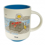 LOBSTER HARBOR MAINE SEASIDE MUG