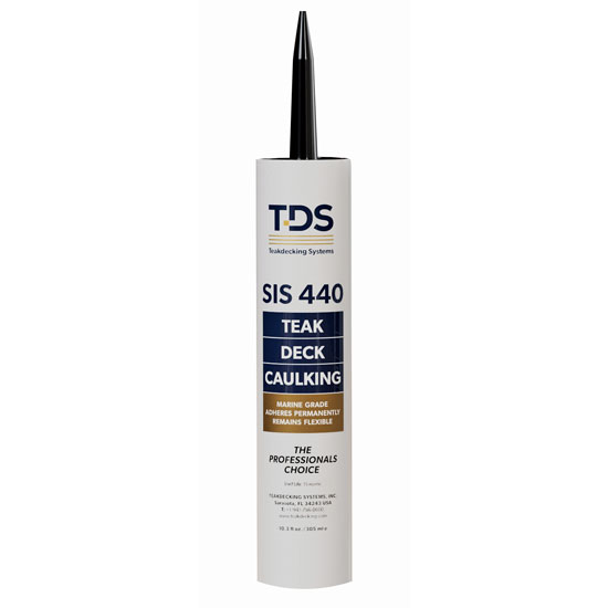 CAULKING TEAK DECKING SYS BLACK 10.3 OZ