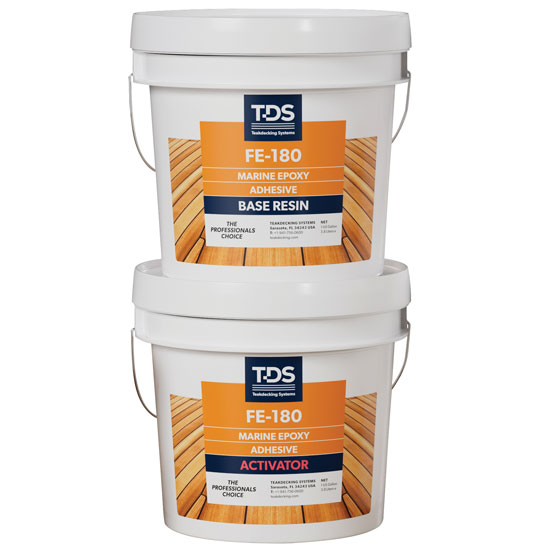 EPOXY TEAK DECKING SYSTEMS 2 PART KIT  2 GALLON KIT 7.56 LITER