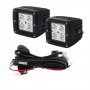 3" LED CUBE POD LIGHTS & HARNESS