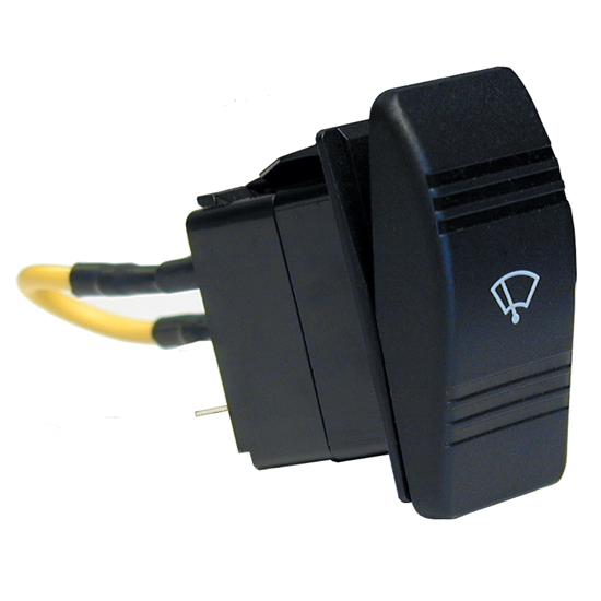 SWITCH WIPER 12/24 VOLT 3 POSITION ROCKER