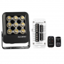 DURABRITE GEN2 NANO BLACK FLOODLIGHT W/ CONTROL BOX KIT