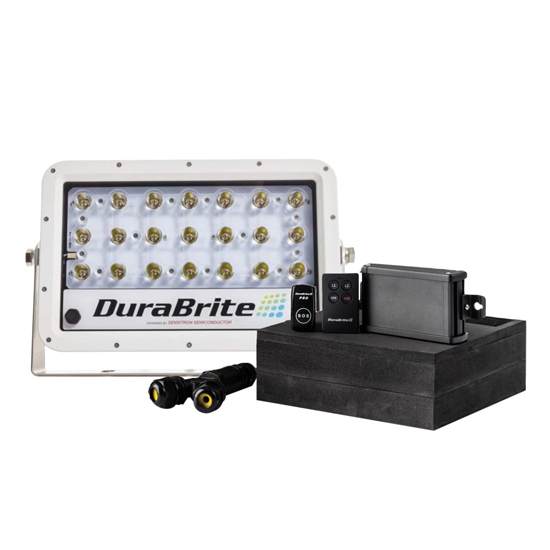 DURABRITE GEN2 MINI WHITE SPOTLIGHT W/ CONTROL BOX KIT