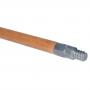 CAPTAIN'S CHOICE 60" VARNISHED WOOD HANDLE W/ METAL THREADS