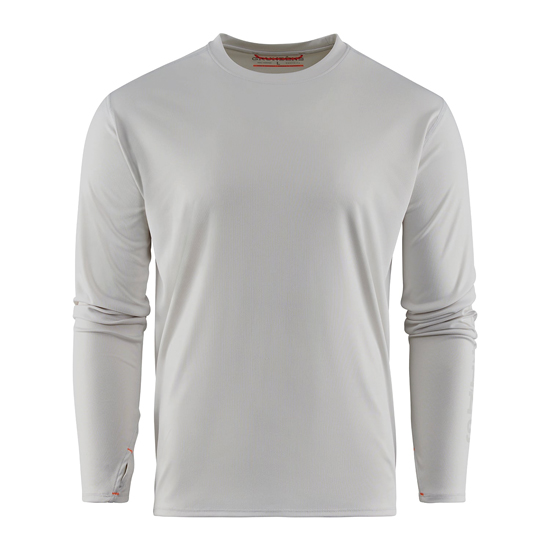 GRUNDENS TOUGH SUN CREW OYSTER LONG SLEEVE