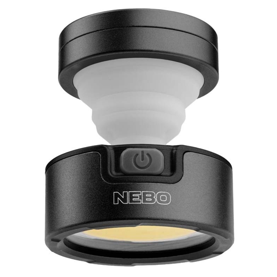 NEBO GRAY POPPY PUCK 300 LUMEN POCKET LANTERN