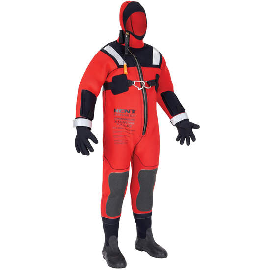 KENT ORANGE 5MM NEOPRENE ICE RESCUE SUIT