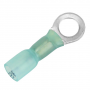 PACER HEAT SHRINK RING TERMINAL 16-14 AWG 1/4" 100 PACK