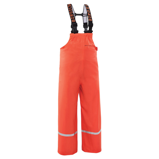 GRUNDENS ZENITH 117 ORANGE BIB PANTS YOUTH SIZES