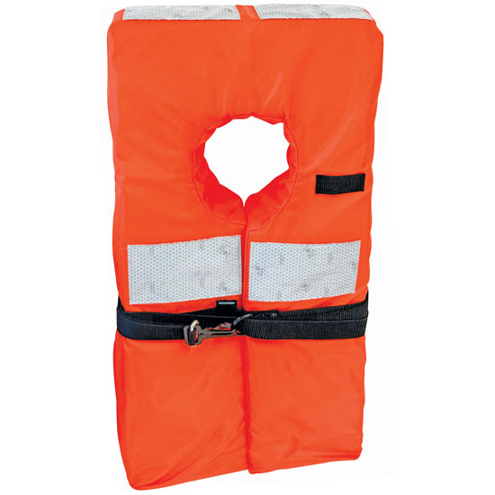MUSTANG SURVIVAL ADULT REVERSIBLE TYPE 1 USCG-APPROVED LIFE VEST