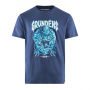 GRUNDENS DARK NAVY NJORD HEAVY SEAS T-SHIRT