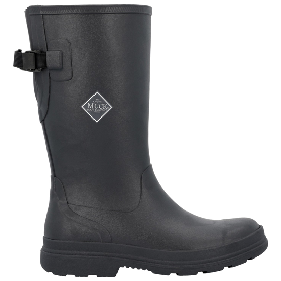 MUCK WOMEN'S BLACK/DARK SHADOW RAINSCAPE 12" TALL BOOTS