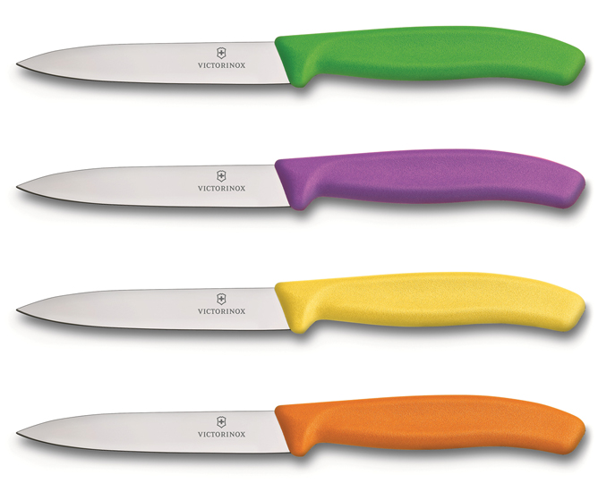 VICTORINOX KNIFE PARING 3.25" (VARIOUS COLORS)