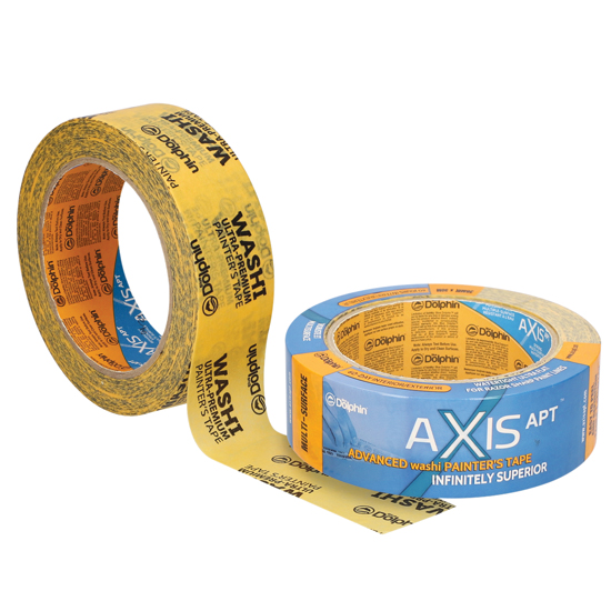 BLUE DOLPHIN&REG AXIS APT WASHI PAINTERS TAPE 1.88" X 54.6 YARDS