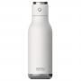 ASOBU&REG 17 OZ WHITE H2AUDIO WIRELESS SPEAKER BOTTLE