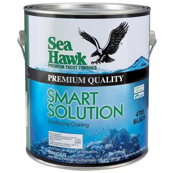 SEA HAWK ANTIFOULING PAINT SMART SOLUTION BLACK PINT