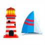 KIKKERLAND&REG SAIL AWAY! SPONGE SET