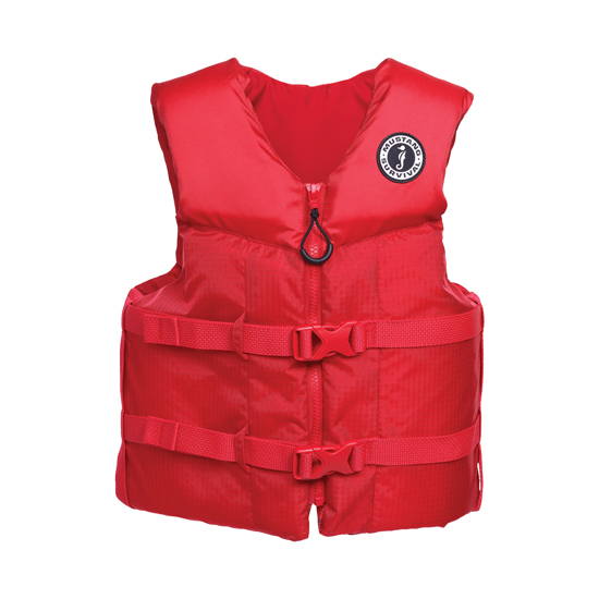 MUSTANG SURVIVAL LIFEVEST REV YOUTH RED (55-88 LBS) LIFE JACKET