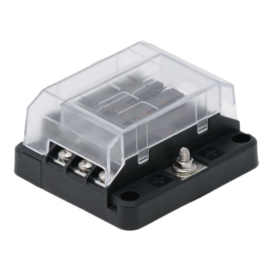 EGIS&TRADE; 6 CIRCUIT RT FUSE BLOCK W/ LED INDICATION