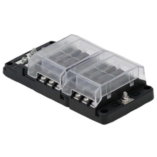 EGIS&TRADE; 12 CIRCUIT RT FUSE BLOCK W/ GROUND