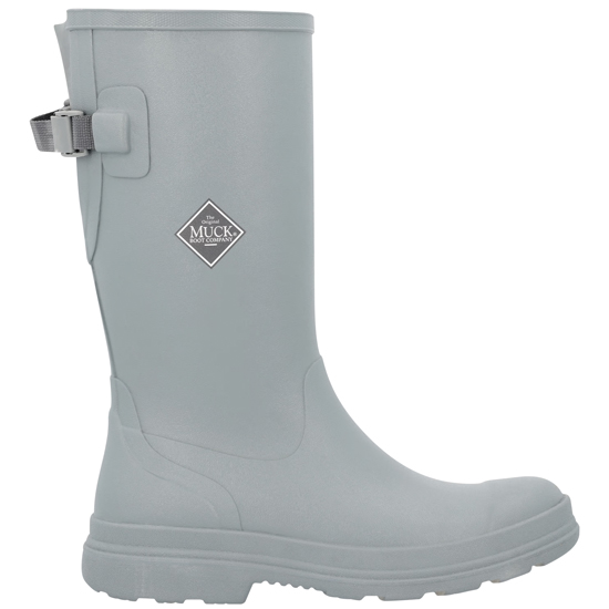 MUCK WOMEN'S MONUMENT BLUE RAINSCAPE 12" TALL BOOTS SIZE 9