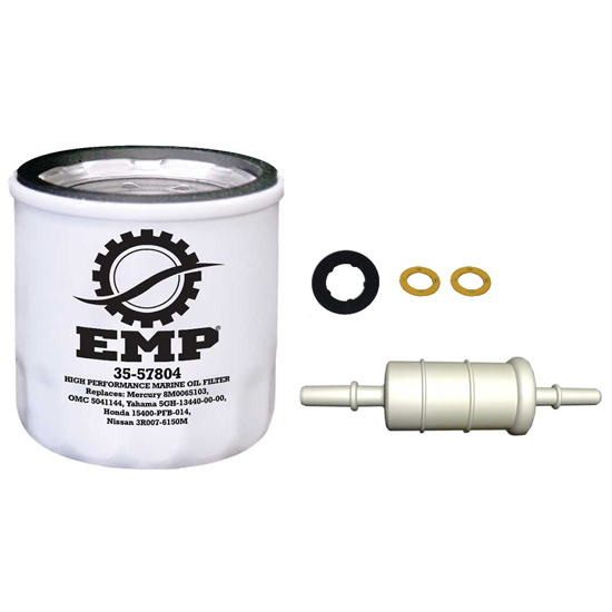 EMP&REG 100 HOUR MERCURY SERVICE KIT FOR 75-115HP 4-STROKE (2.1L)