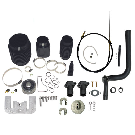 EMP&REG 300 HOUR SERVICE KIT FOR MERCRUISER BRAVO II DRIVES (2003-16)