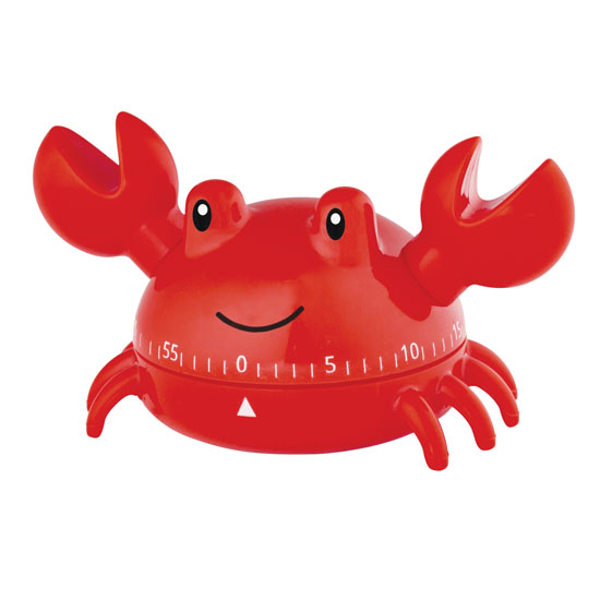 KIKKERLAND&REG CRAB KITCHEN TIMER