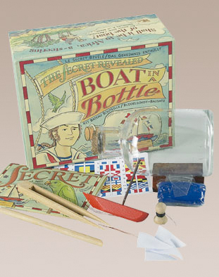 BOAT IN A BOTTLE KIT EVERYTHING INCLUDED