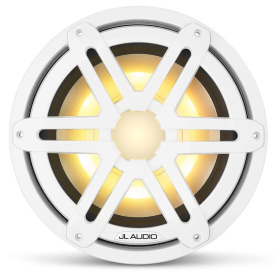 GARMIN&REG JL AUDIO&REG RGB SPORT M3 WHITE MARINE SUBWOOFER 10"