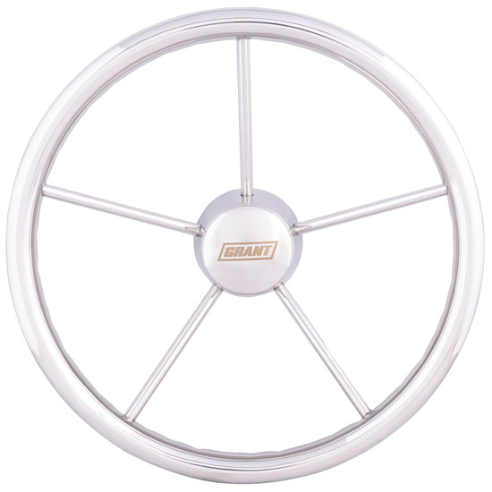 GRANT&REG 13.5" SALT WATER VINTAGE DESTROYER STEERING WHEEL