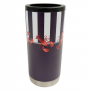 CARSON STRIPES & LOBSTERS STAINLESS STEEL SLIM CAN KOOZIE