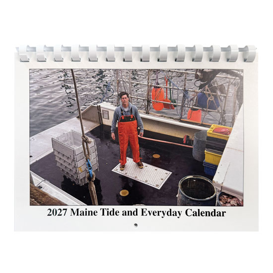 LAURA MARR CALENDAR MAINE TIDE & EVERYDAY 2027 EDITION