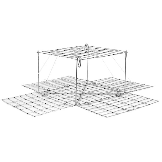 FOXY-MATE FOLDING CRAB TRAP 10-1/2" SQUARE 6" HIGH