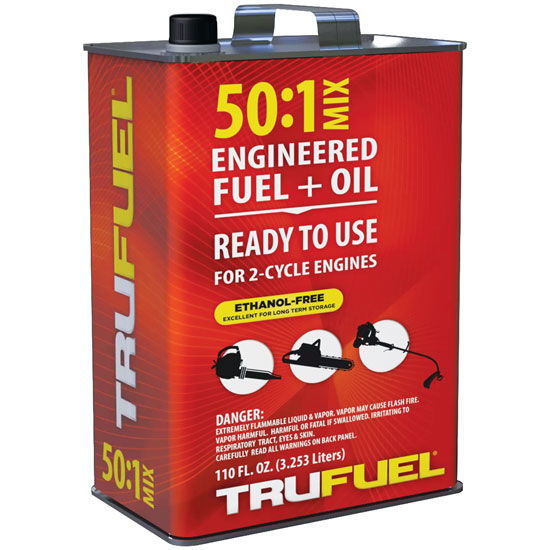 TRUFUEL&REG 2 CYCLE 50:1 MIX ENGINEERED FUEL & OIL 110 FL OZ